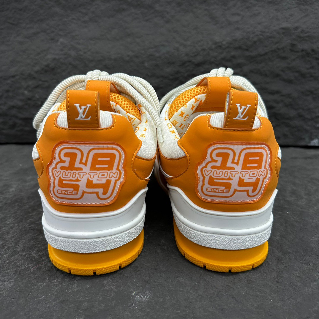 UA LV Trainer Skate Sneaker  Yellow White