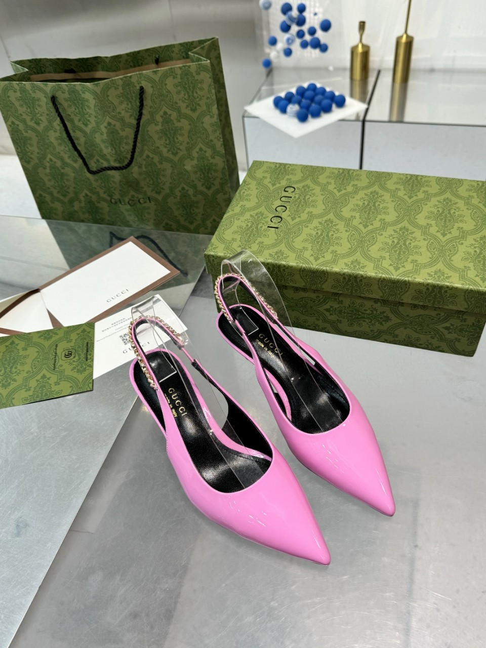 Gvc*1 SIGNORIA SLINGBACK PUMP mid-heel shoes