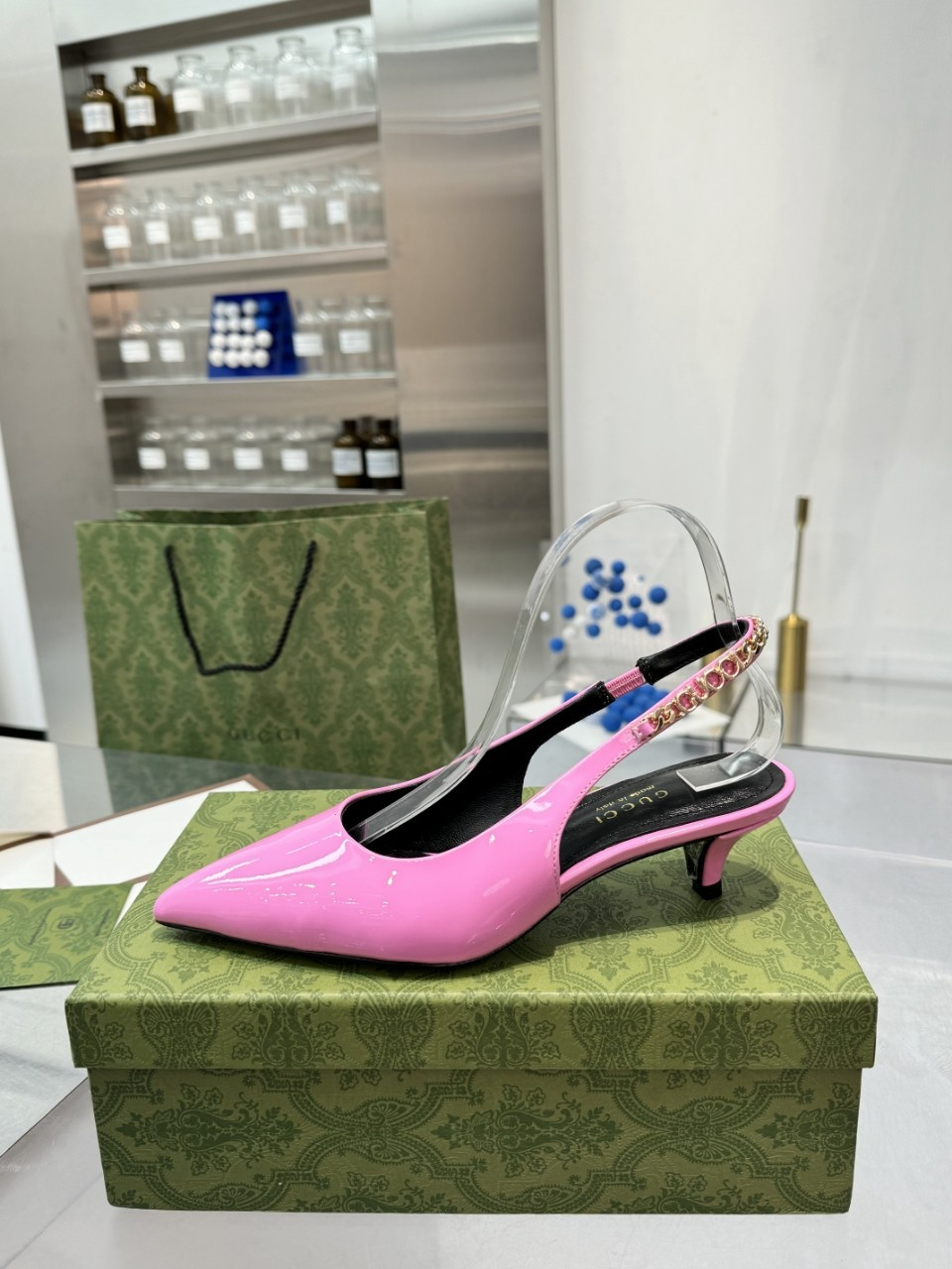 Gvc*1 SIGNORIA SLINGBACK PUMP mid-heel shoes