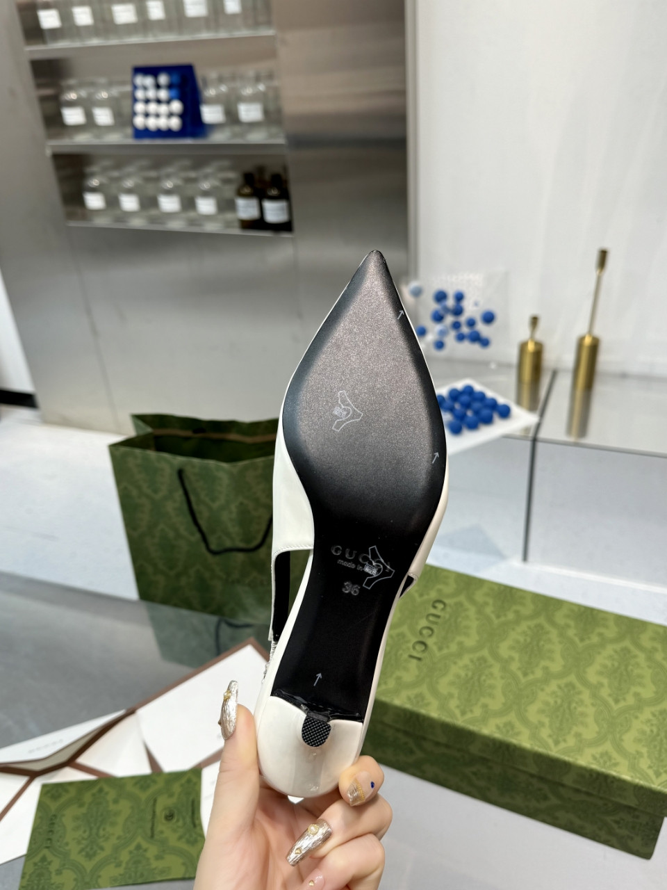 Gvc*1 SIGNORIA SLINGBACK PUMP mid-heel shoes