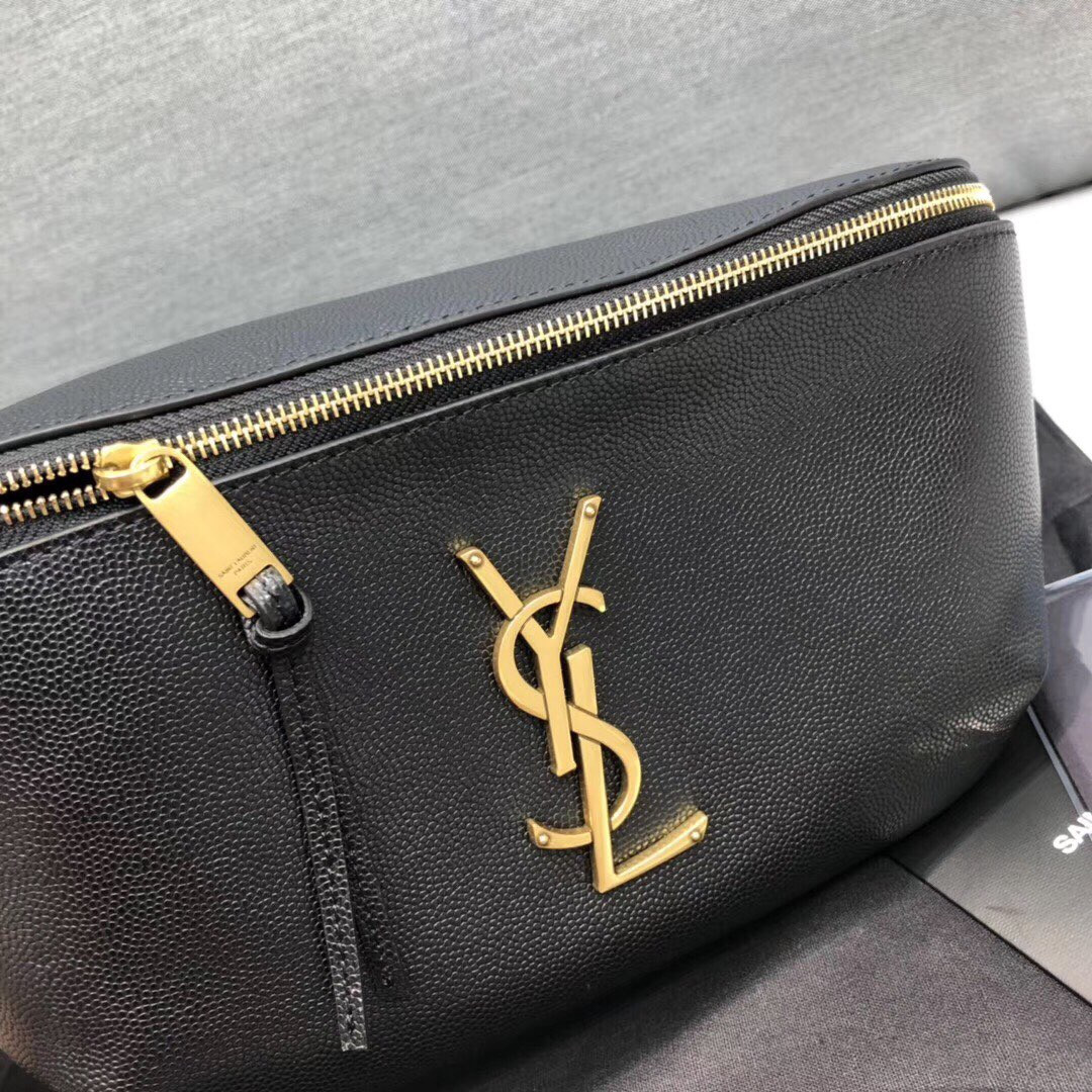 Y51 CASSANDRE CLASSIC belt bag in grain de poudre embossed leather 25 x 14 x 3.5 cm