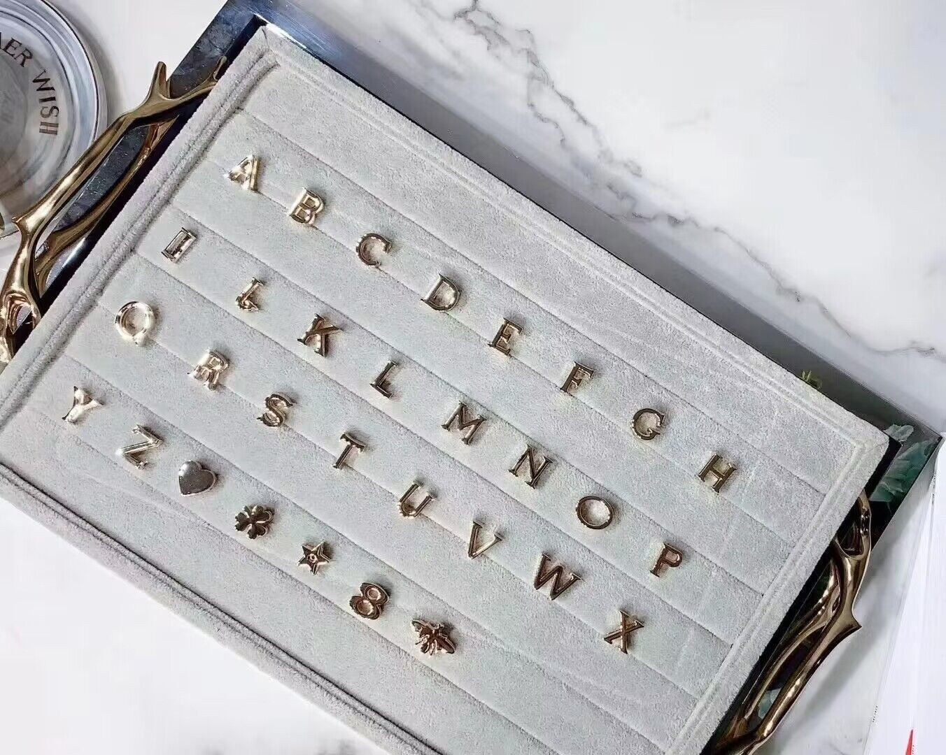 Small Lady D10r My ABCD10r Bag  Cloud Blue 8 x 6.5 x 3 inches