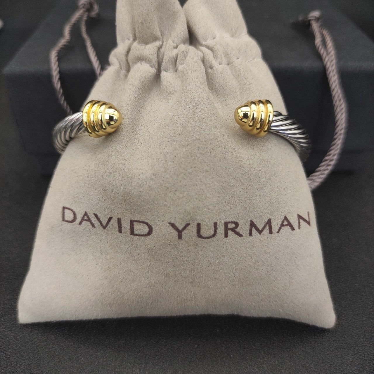 David Yurman 5mm Wrap Bracelet(wrist circumference 15-20cm)