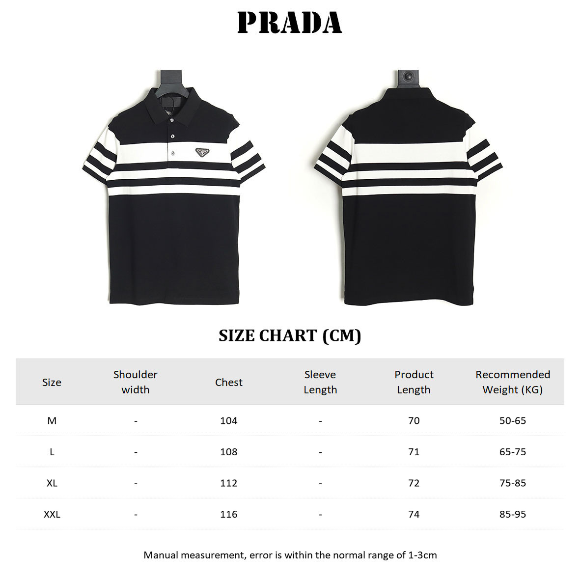 Pra*a short-sleeved polo shirt