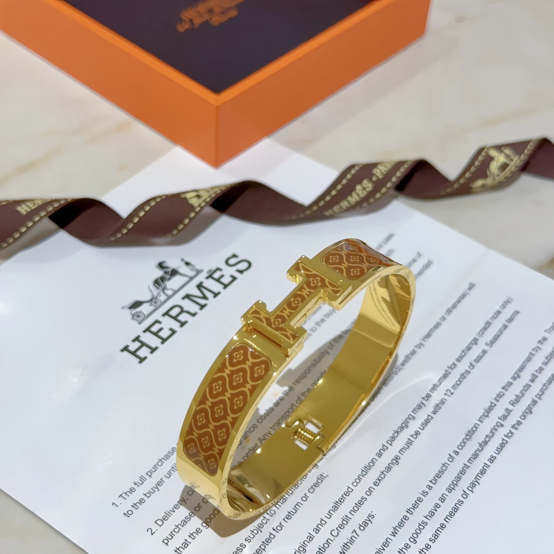 Hermes enamel Bracelet