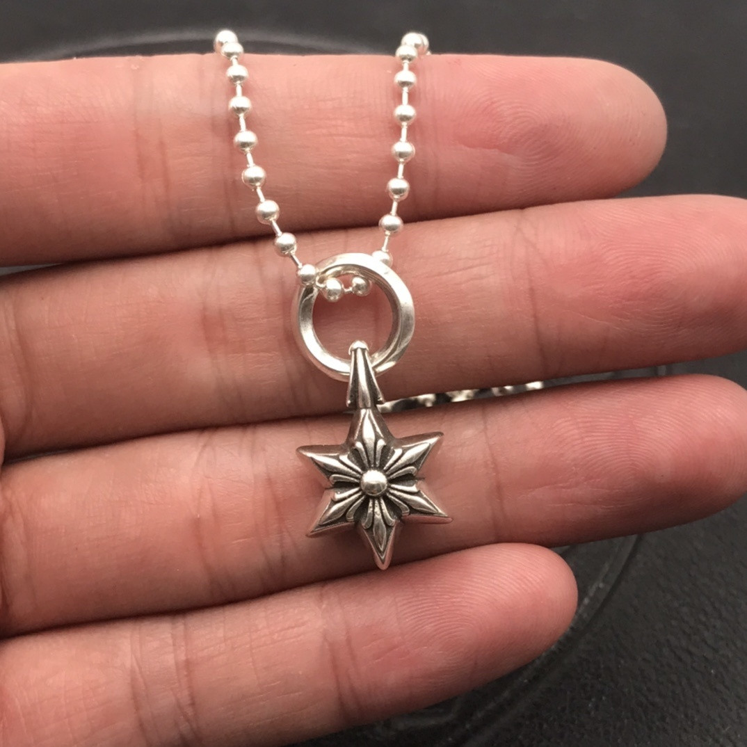 Ch*0me He**ts Hexagram Necklace