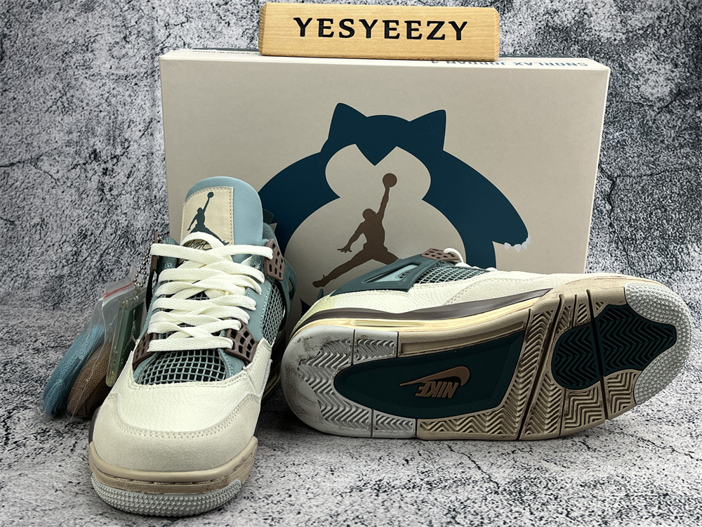 UA AIR JORDAN 4 SNORLAX CONCEPT