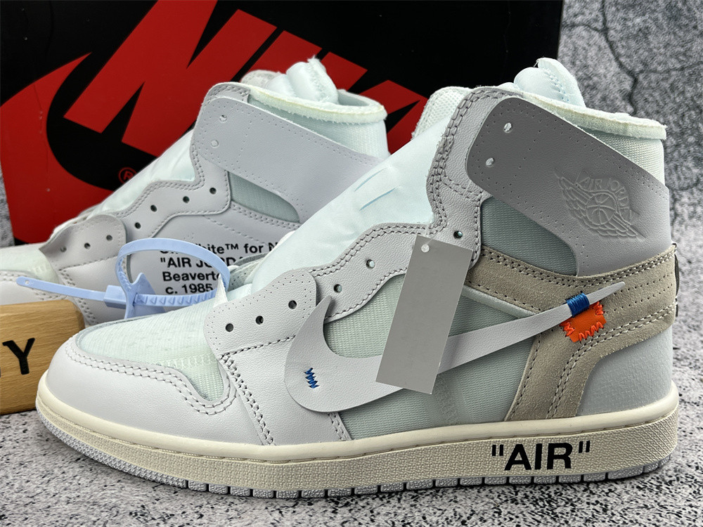 UA AIR JORDAN 1 X OFF-WHITE NRG "OFF WHITE"
