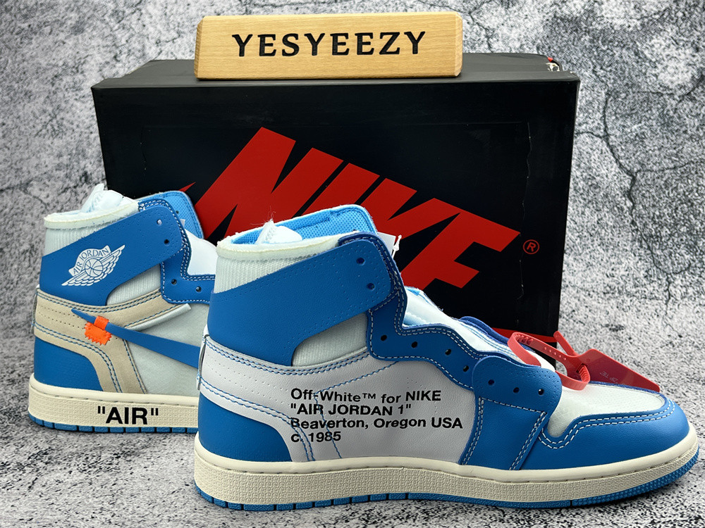 UA AIR JORDAN 1 X OFF-WHITE NRG "OFF WHITE UNC"