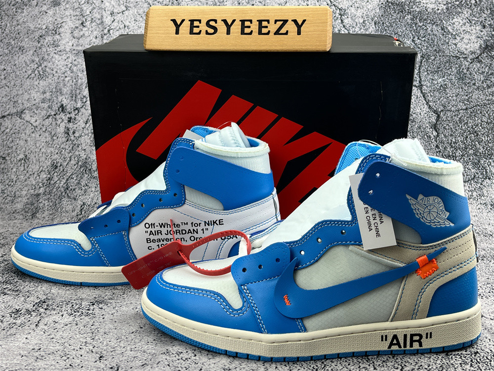 UA AIR JORDAN 1 X OFF-WHITE NRG "OFF WHITE UNC"