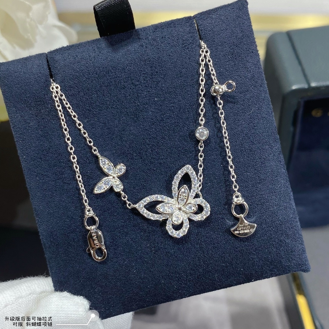 Graff D1am0nd Butterfly Necklace