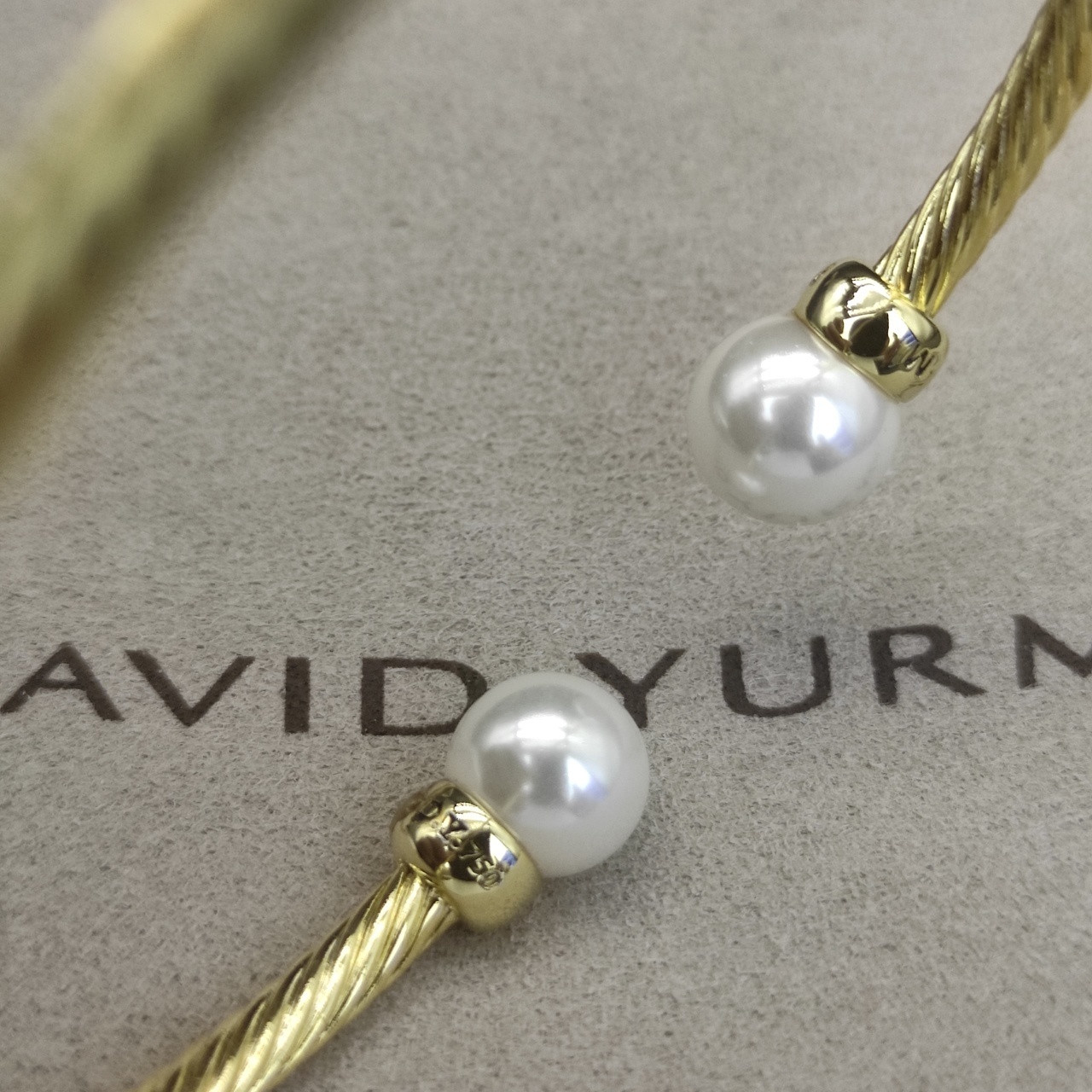 David Yurman 3mm Wrap Bracelet(wrist circumference 15-19cm)