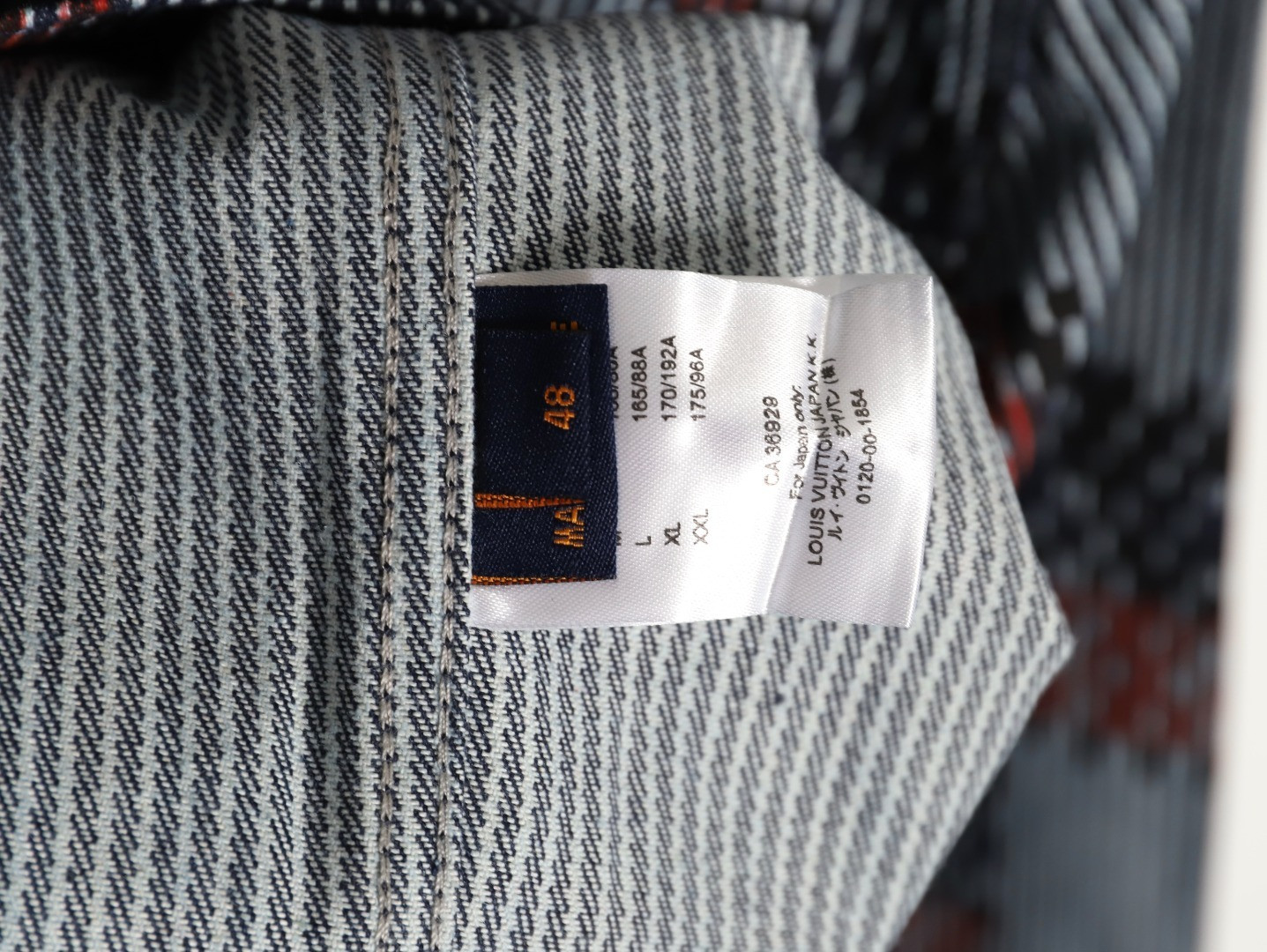 L0vis Vvtt0n LV Denim Jacket Suit