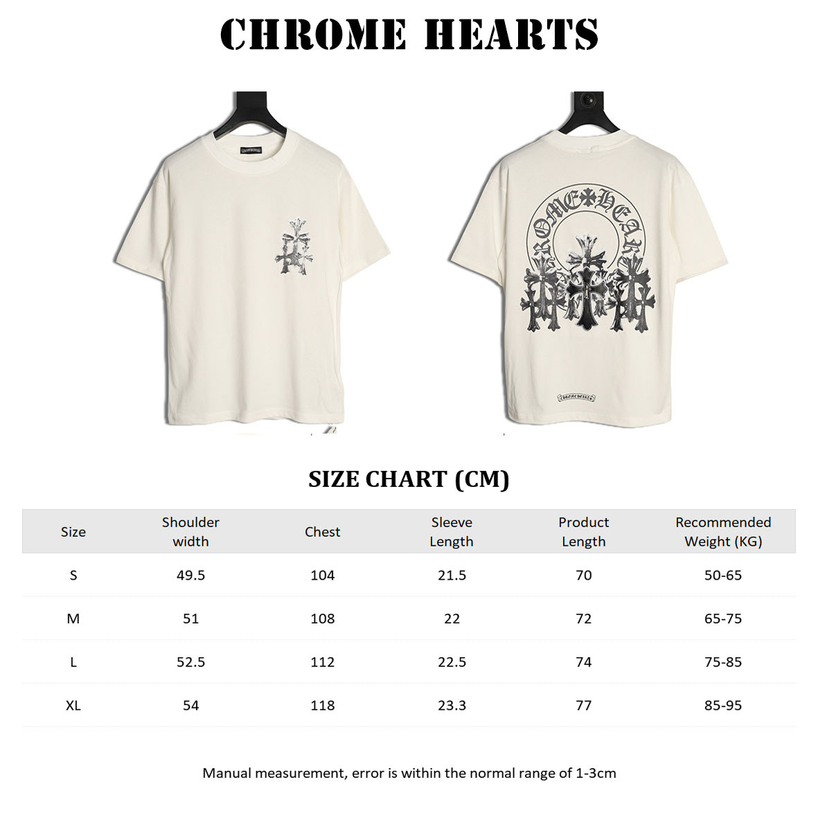 Ch*0me He**ts short-sleeved t-shirt