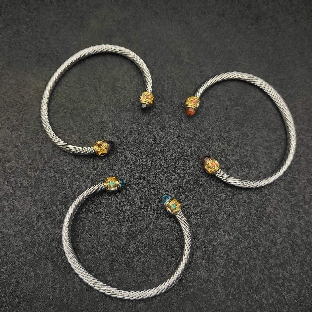 David Yurman 5mm Wrap Bracelet(wrist circumference 15-20cm)