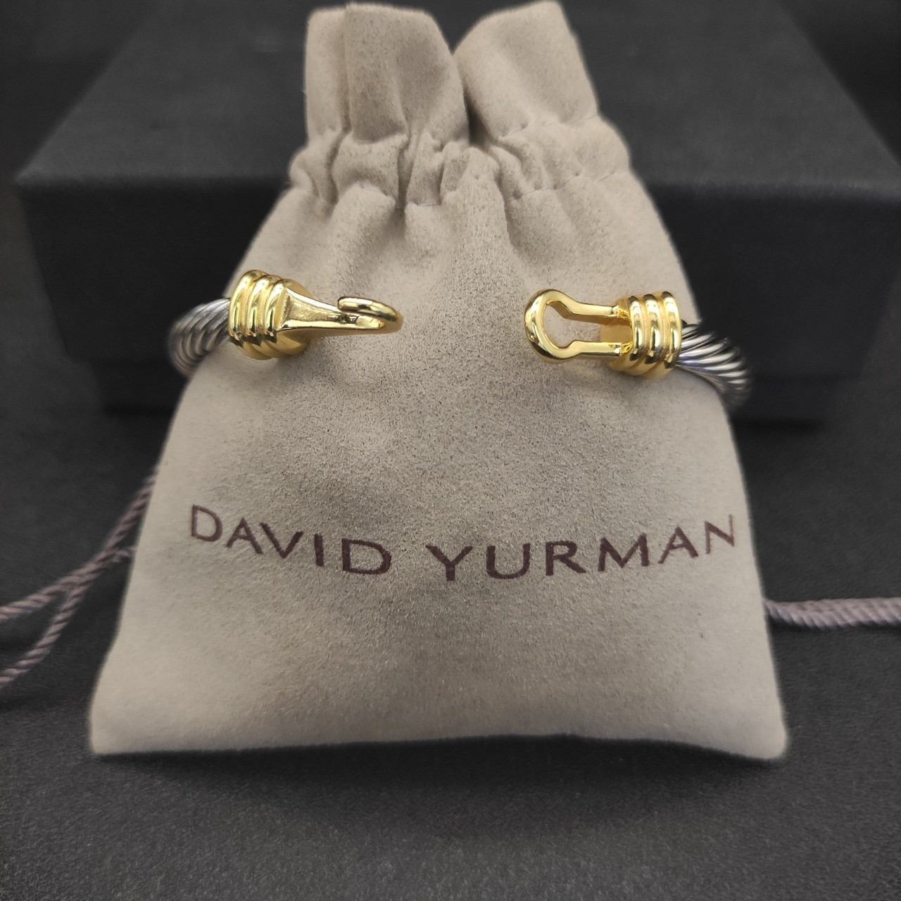 David Yurman 5mm Hook Bracelet(wrist circumference 15-19cm)