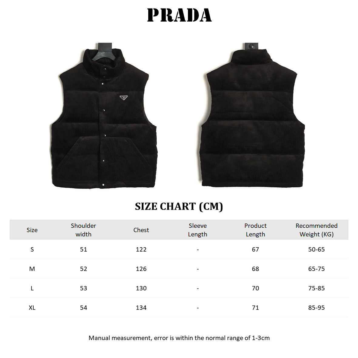 Pra*a PRD Puffer Vest