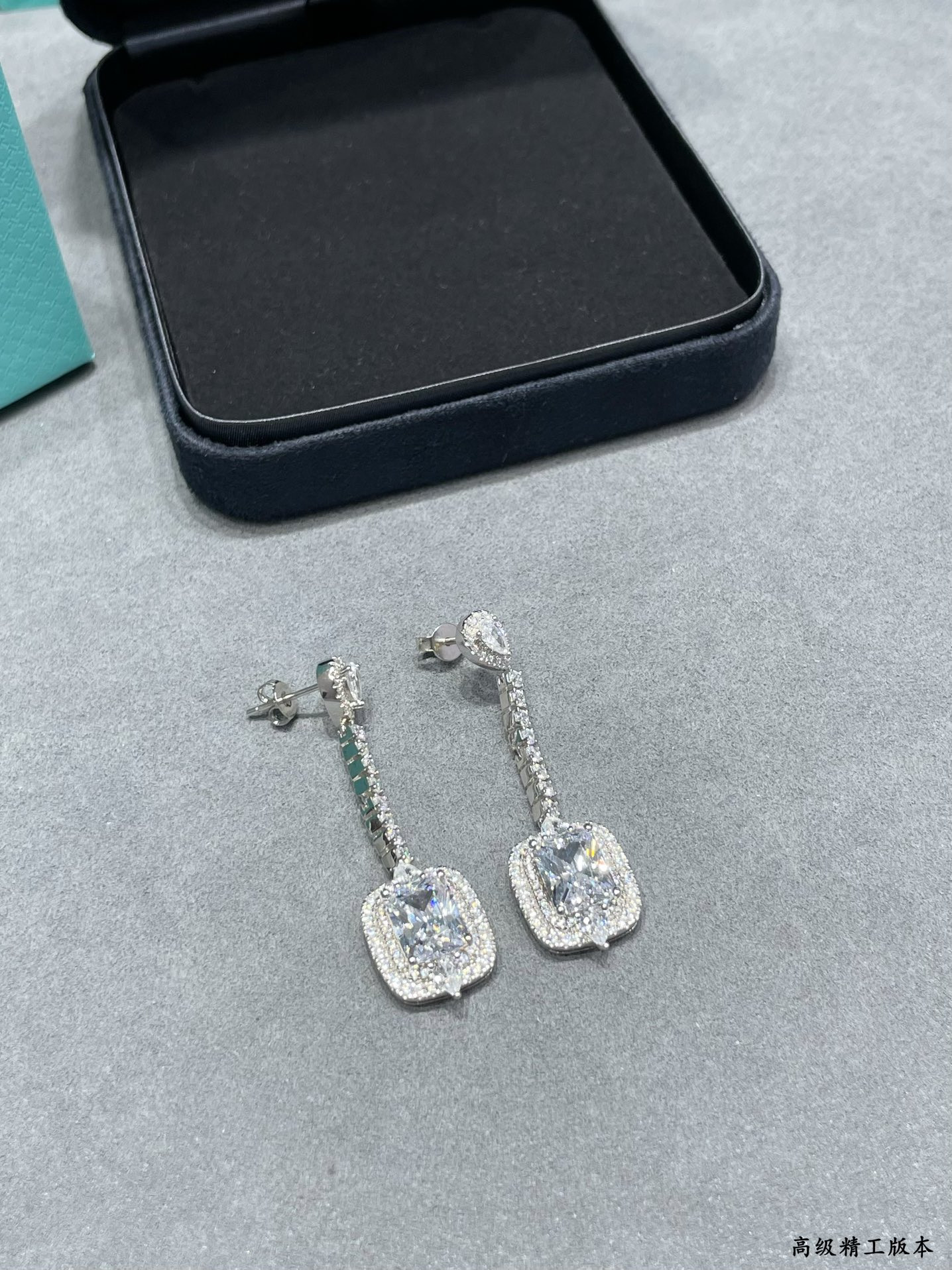 Tiffany & Co. Diamond Earrings Ag925
