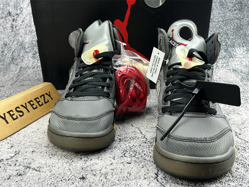 UA AIR JORDAN 5 RETRO SP "OFF-WHITE"