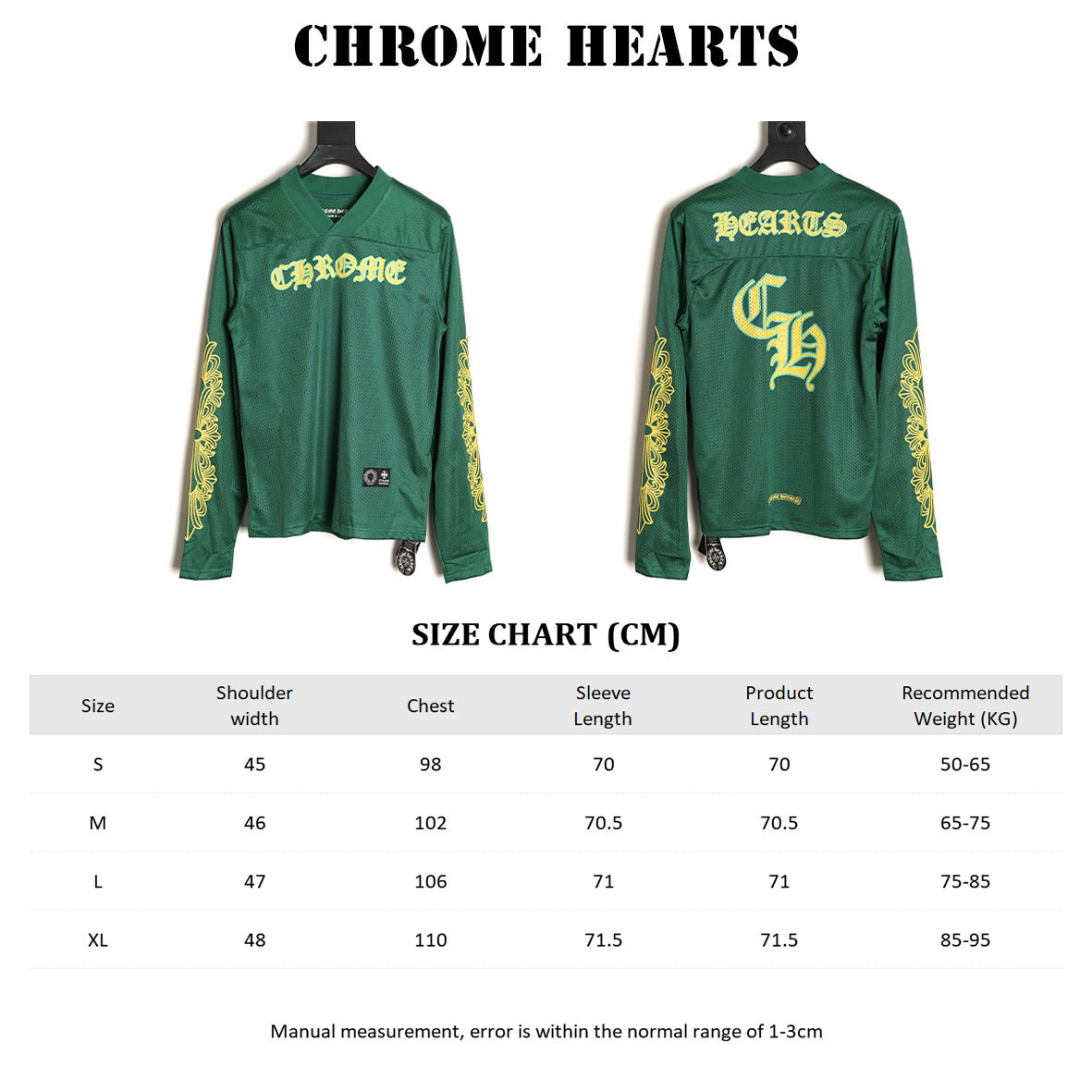 Ch*0me He**ts 25FW Long-sleeved T-shirt