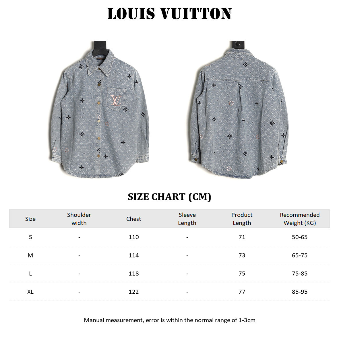 L0vis Vvtt0n LV Denim Coats