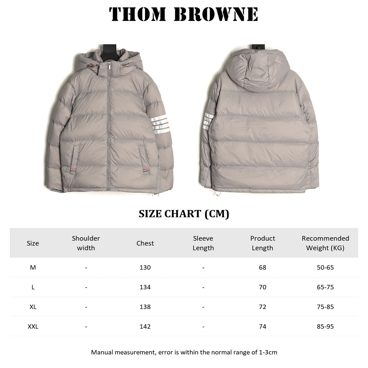 Thom Browne TB Short Puffer jacket
