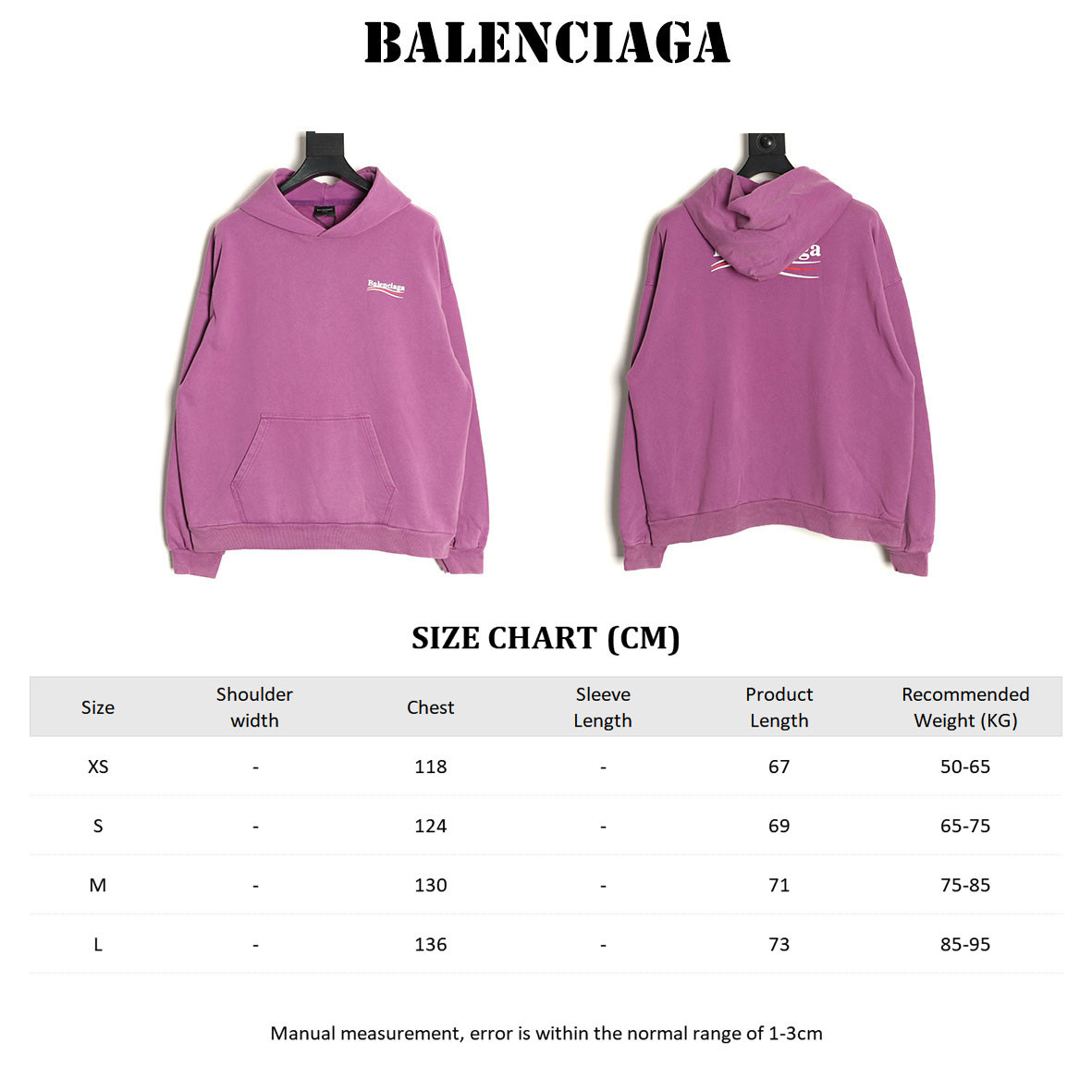 Ba1en*iaga Hoodies