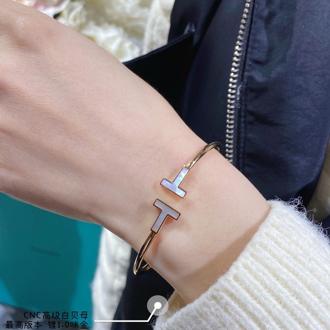 Tiffany & Co. Double T Bracelet
