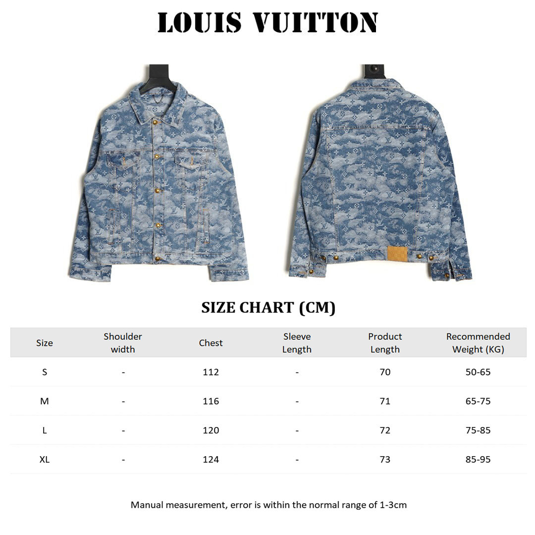 L0vis Vvtt0n LV Denim Jacket Suit