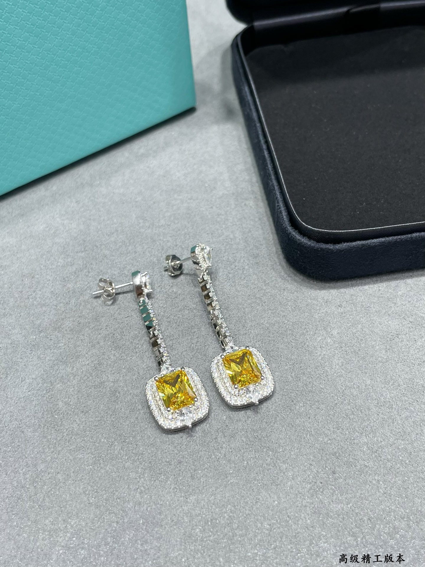 Tiffany & Co. Diamond Earrings Ag925