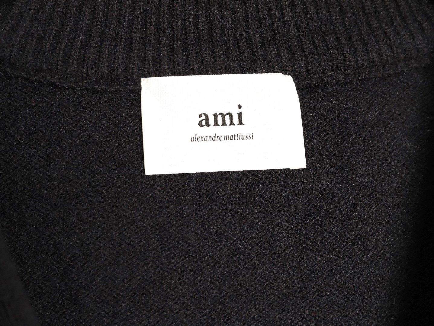 AMI PARIS Wool Cardigan Sweaters