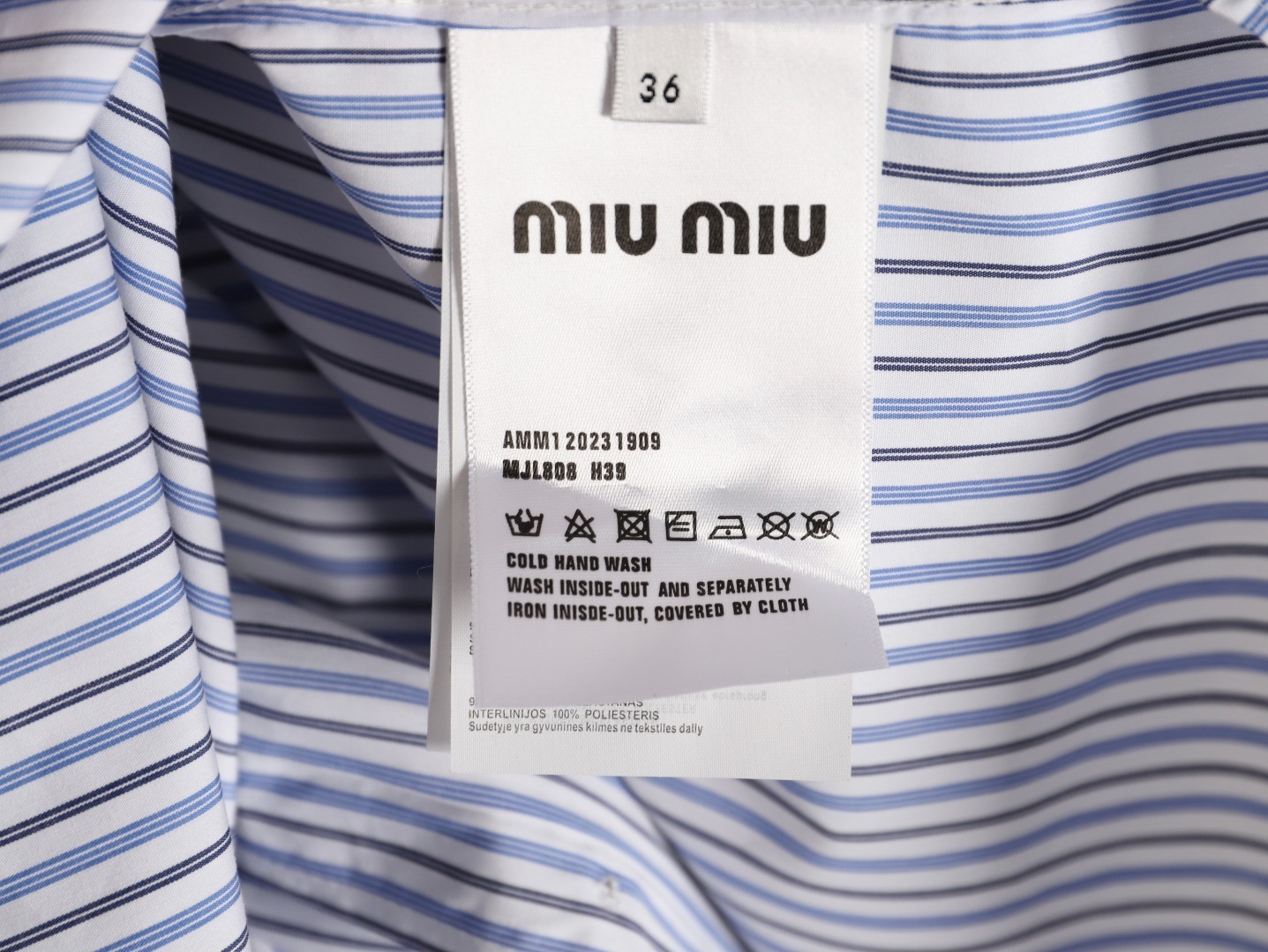 Miu Miu Long-sleeved Shirts
