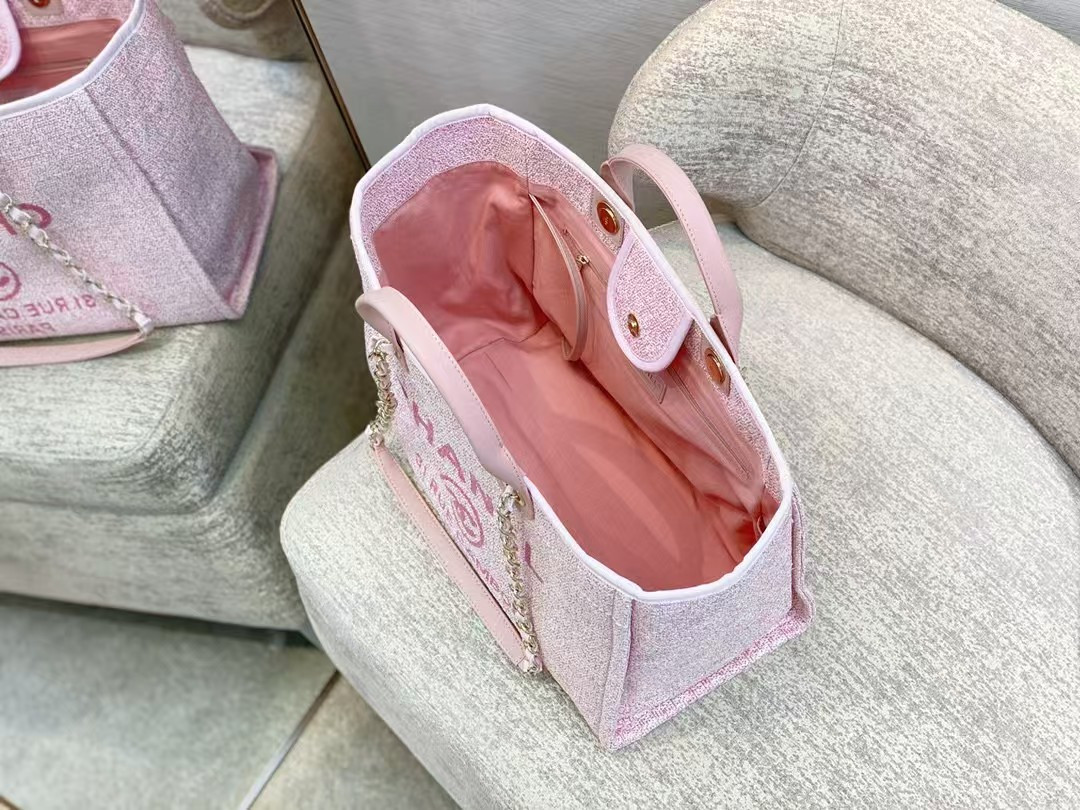 Ch**el Deauville Tote 38cm 38-30-18CM