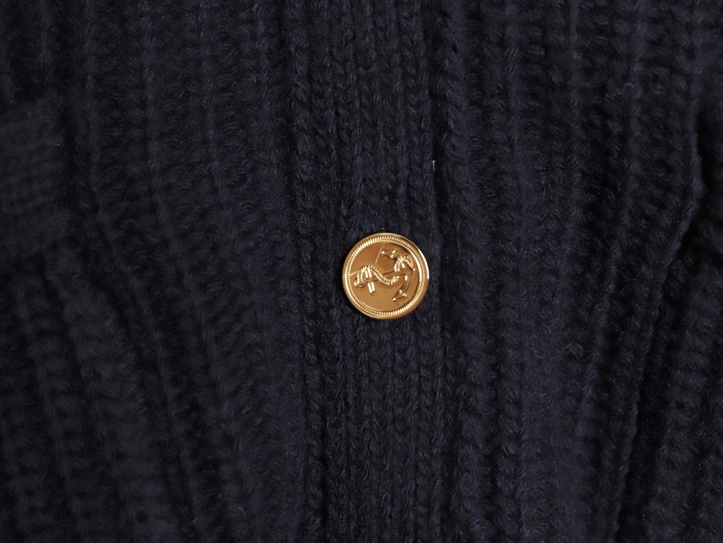 THOM BROWNE Wool Cardigan