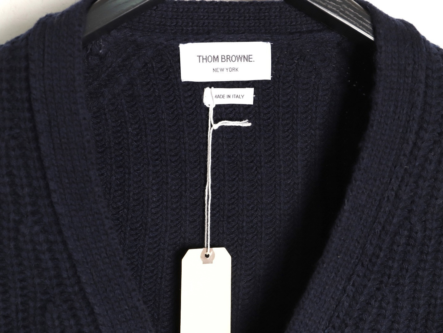 THOM BROWNE Wool Cardigan