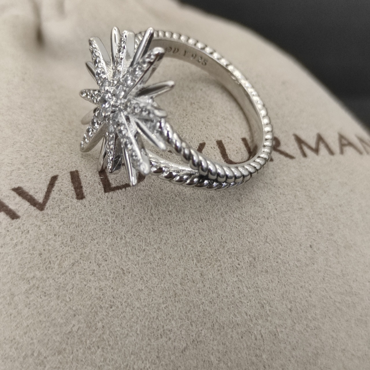 David Yurman Sunflower starry Ring
