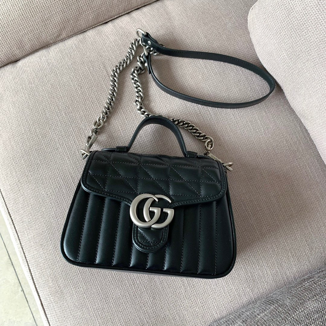 Gvc*1 GG Marmont series mini handbag 21cm