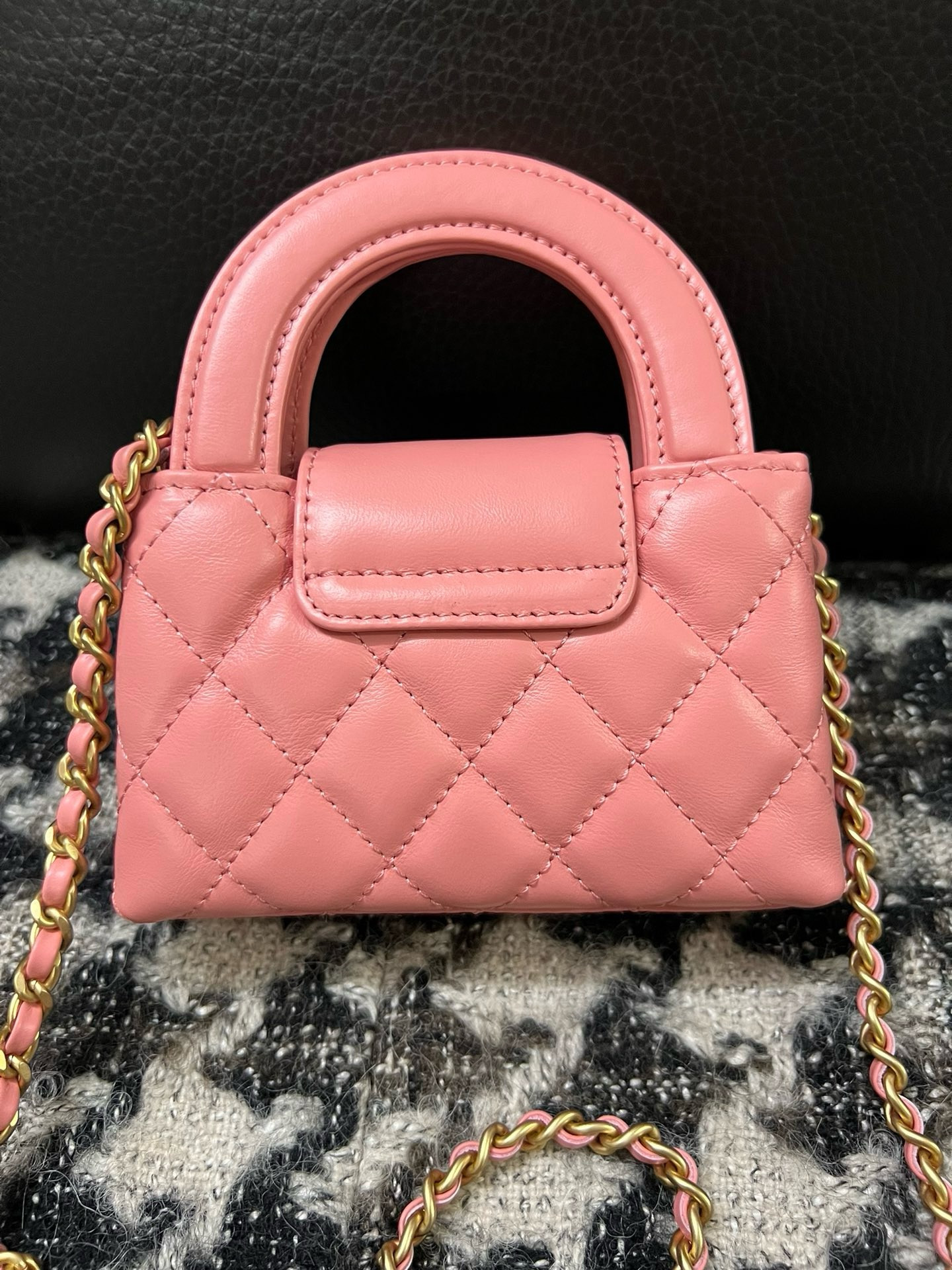 Ch**el Mini Kelly 8×12.5×4cm