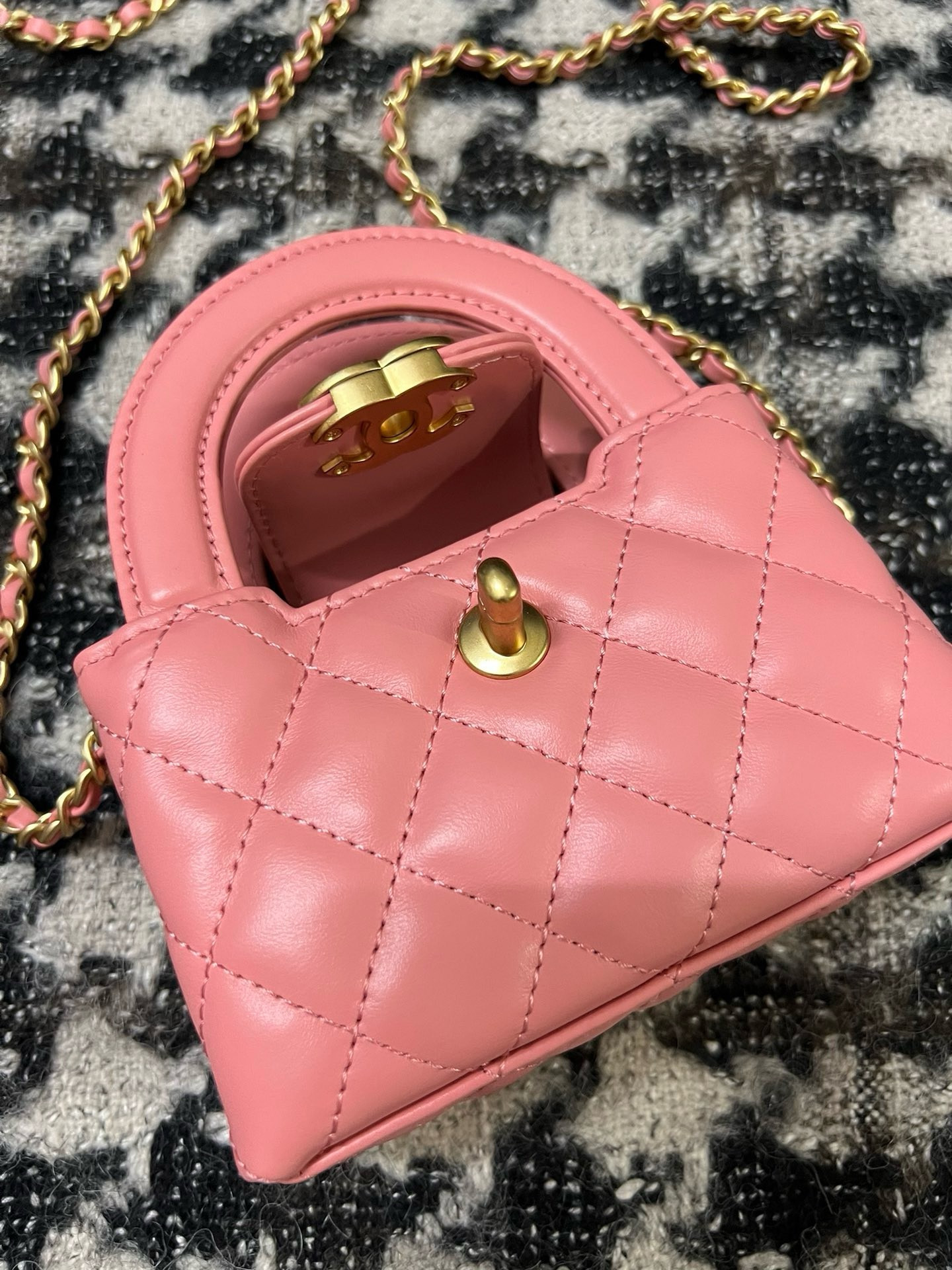 Ch**el Mini Kelly 8×12.5×4cm