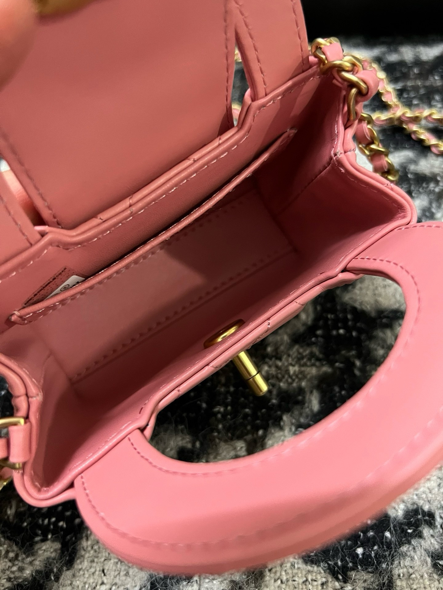 Ch**el Mini Kelly 8×12.5×4cm