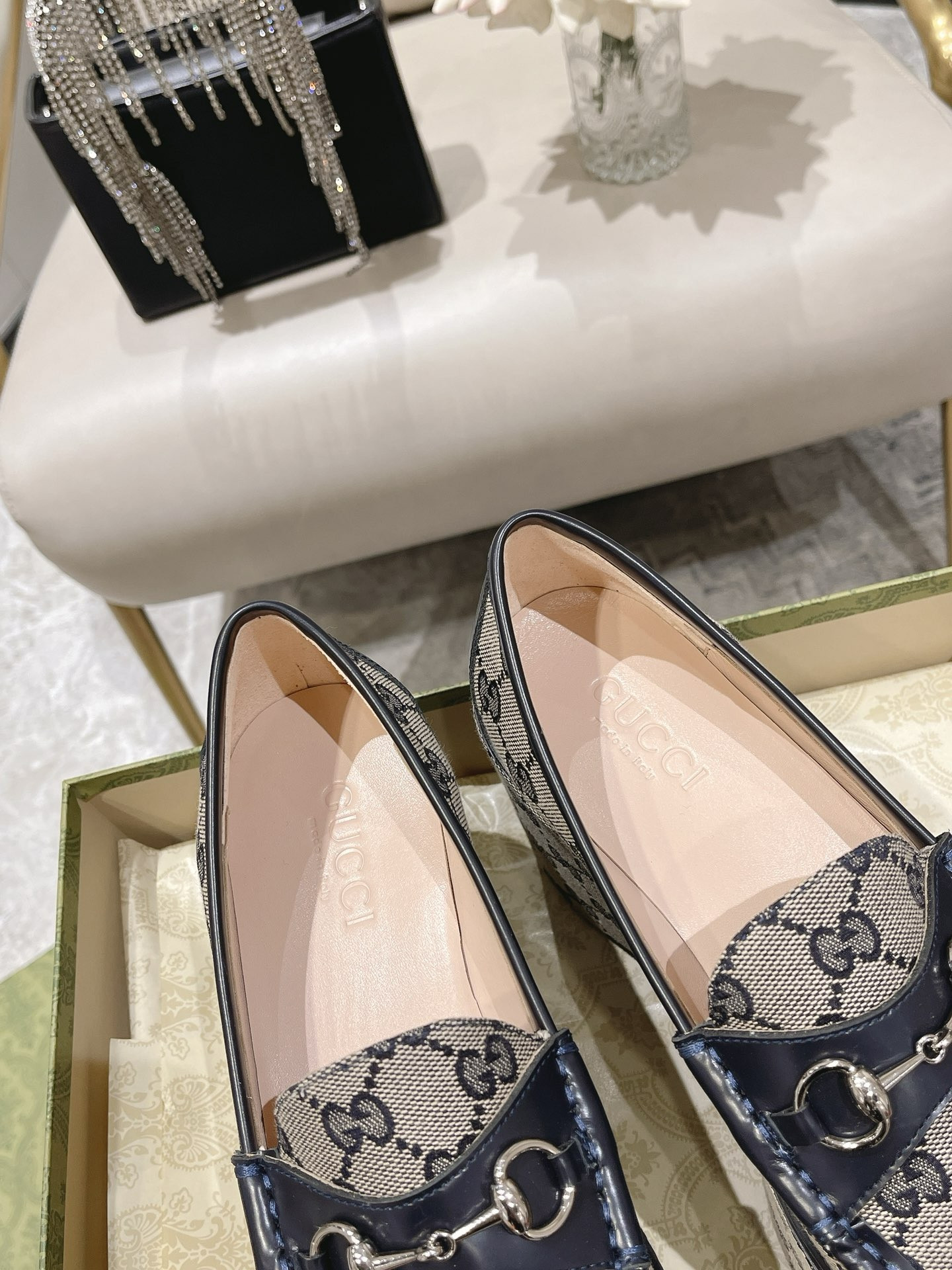 Gvc*1 HORSEBIT PLATFORM LOAFER