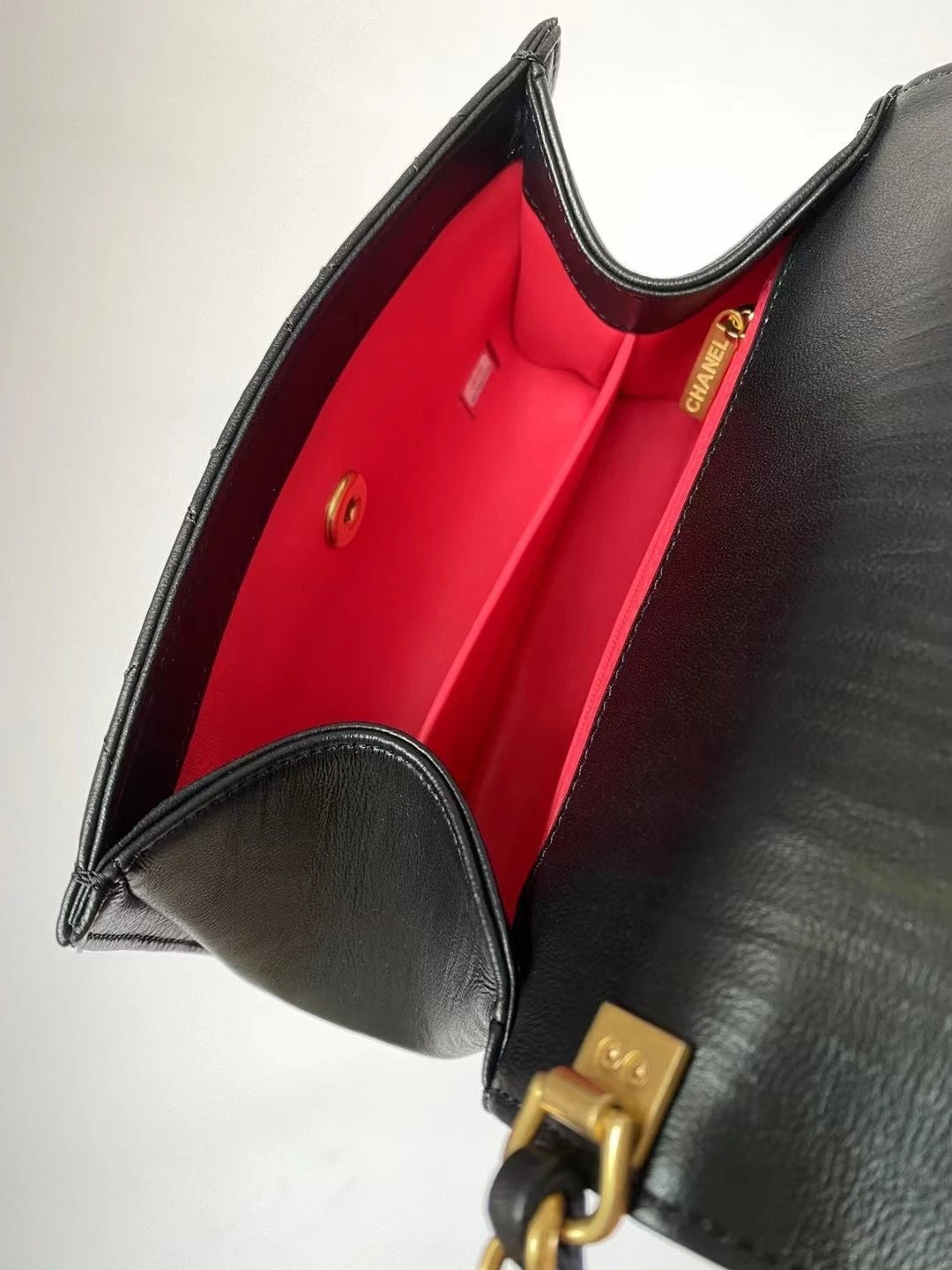 Ch**el MINI FLAP BAG 19.5CM