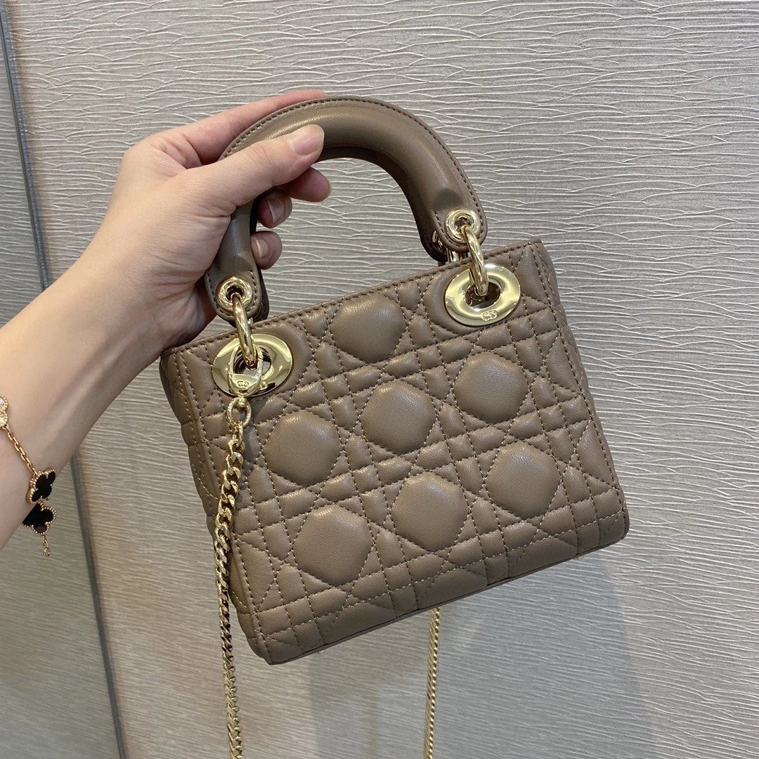 MINI LADY D10r D10rAMOUR BAG 6.5 x 6 x 3 inches