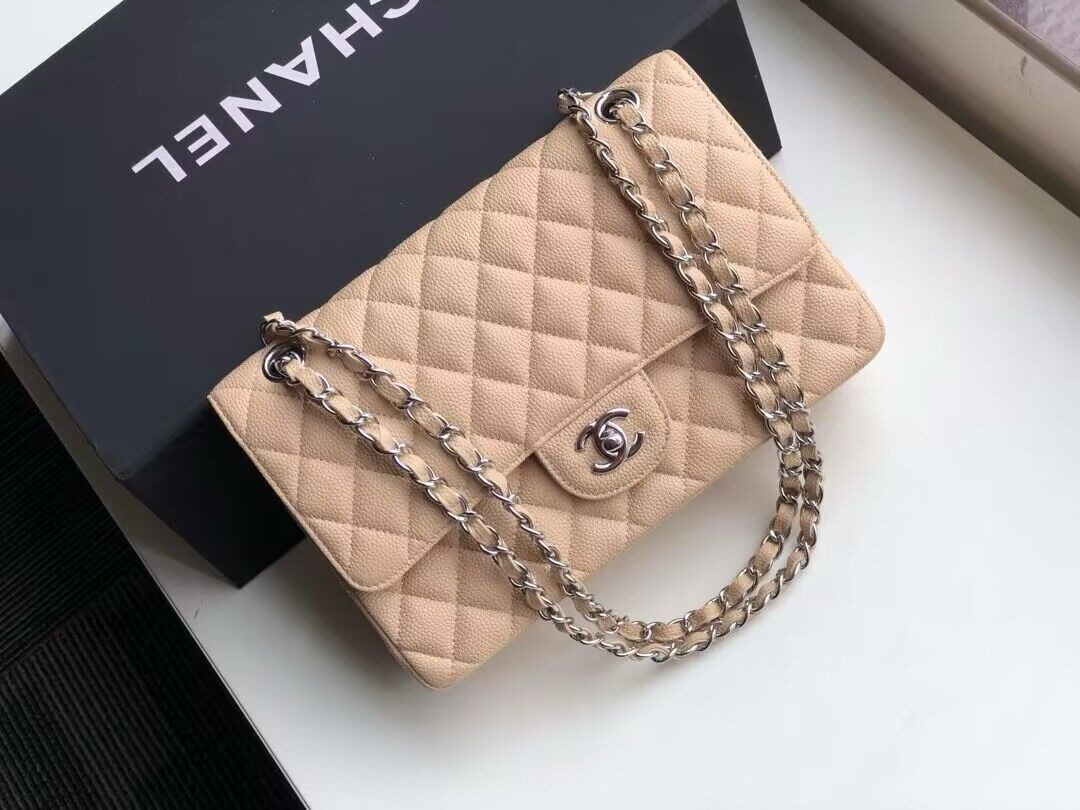 Ch**el Classic Flaps mediun Caviar leather