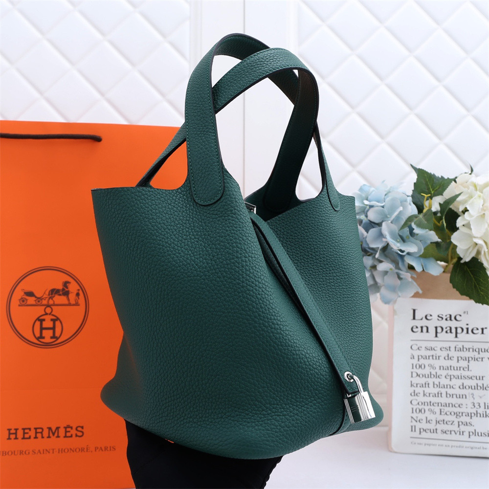 H**me5 Picotin 18cm peacock green without original box