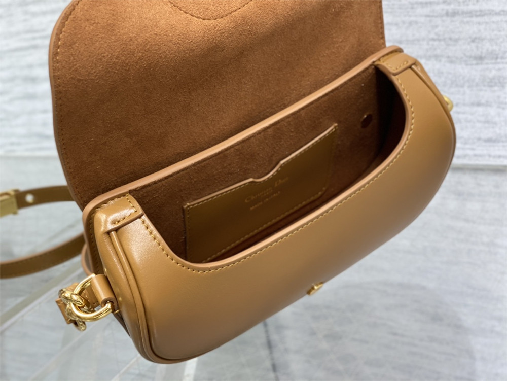 D10r BOBBY EAST-WEST BAG Amber Box Calfskin