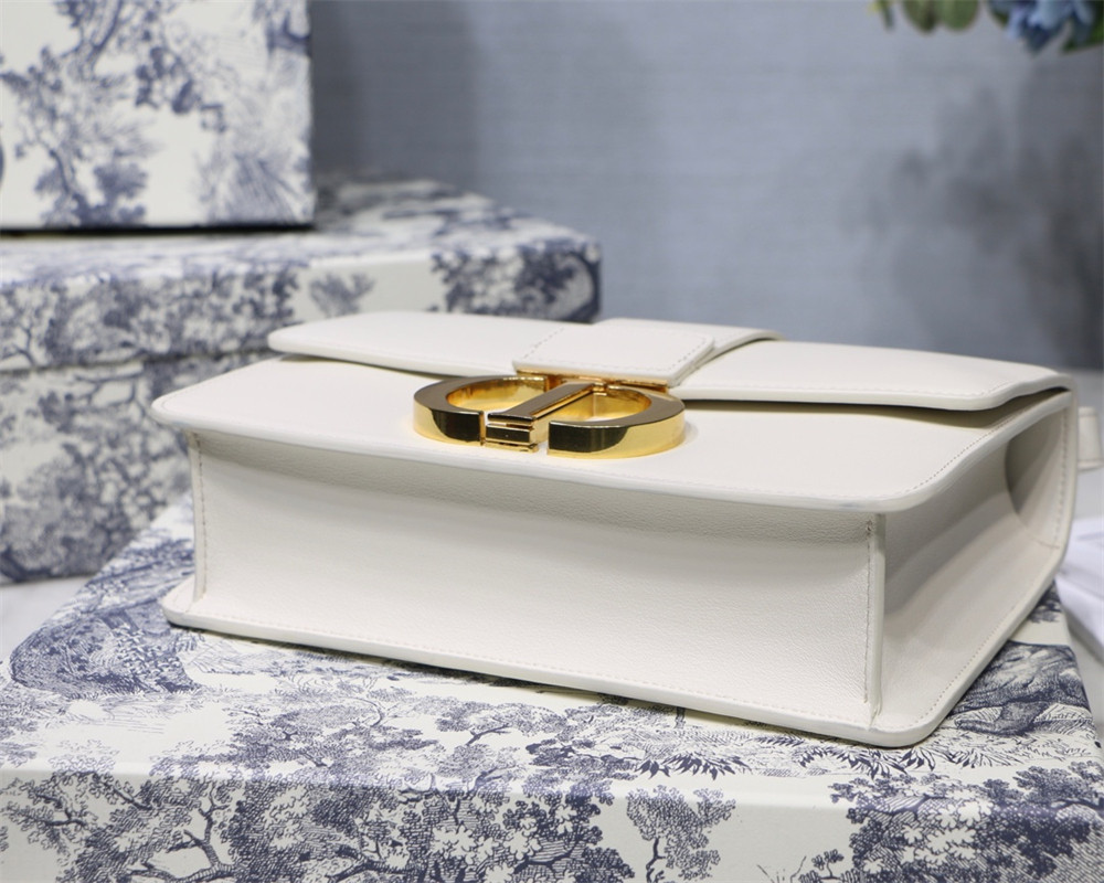 D10r 30 MONTAIGNE CHAIN BAG WHITE