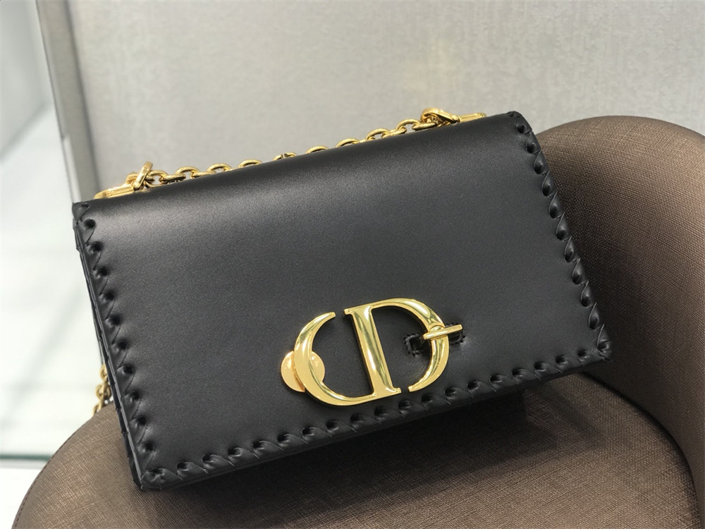 D10r 30 MONTAIGNE CHAIN BAG BLACK