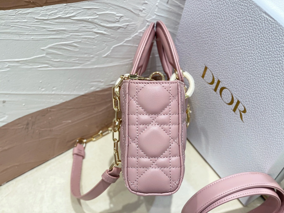 D10r SMALL LADY D-JOY BAG Pink
