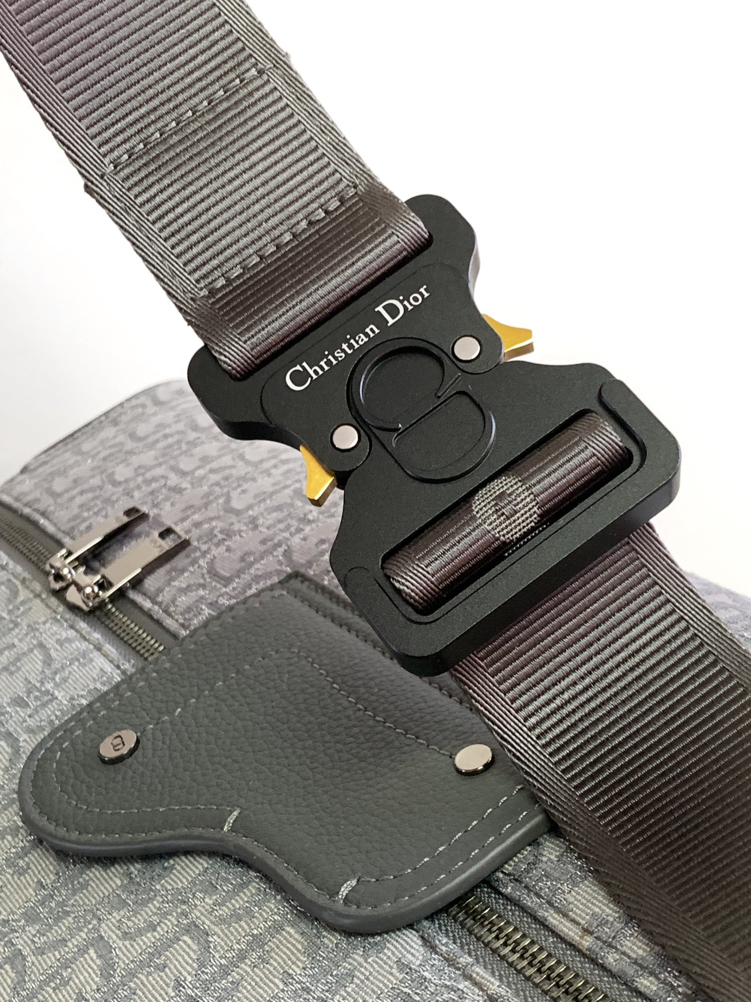 D10r Lingot Bag Gray 50 x 25 x 21.5 cm